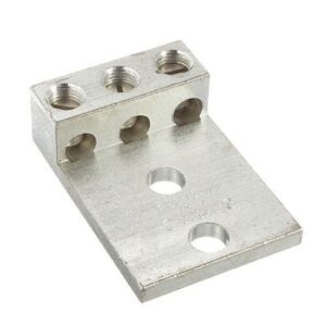 Panduit LAM3B3/0-12-3Y Aluminum Mechanical Lug with 2 Holes and 3 Barrel