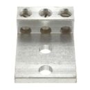Panduit LAM3B3/0-12-3Y Aluminum Mechanical Lug with 2 Holes and 3 Barrel