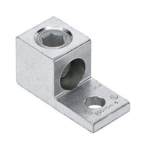 Panduit LAMA300-56-QY Aluminum Mechanical Lug with Hole and 1 Barrel