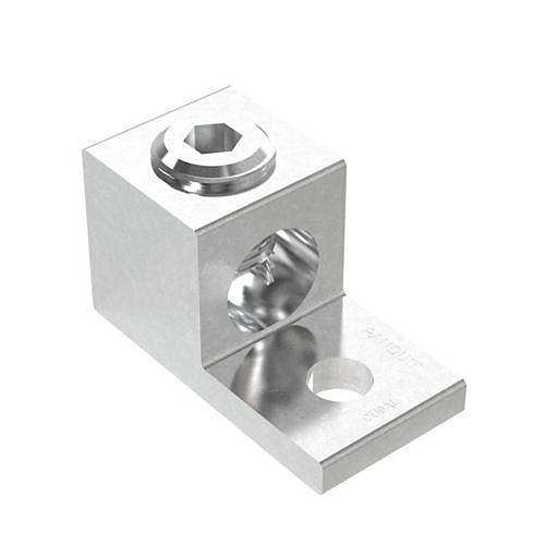 Panduit LAMA350-38-QY Aluminum Mechanical Lug with Hole and 1 Barrel