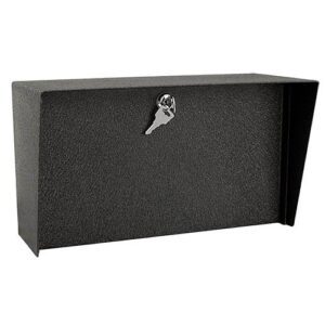 Pedestal Pro LANDO-CS-14X8-E 14" 8" Landscape Steel Housing, Black