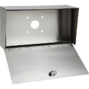 Pedestal Pro Housing, Landscape, 14x8x6, Stainless