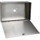Pedestal Pro LANDO-SS-20X14-E 20" 14" Landscape Stainless-Steel Housing