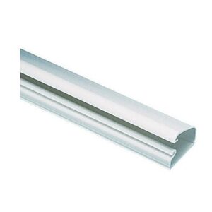 Panduit LD5IW8-A Pan-Way 8' Surface Raceway, Low Voltage, LD5, White