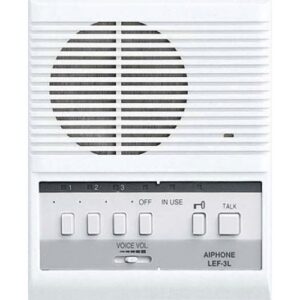 Aiphone LEF-3L LEF Series 3-Call Master Station with Selective Door Release