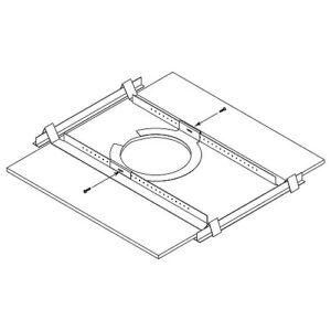 Bosch LM1-TB Tile Bridge and C-Ring for LC1 Ceiling Loudspeaker, 2-Piece