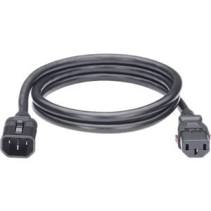 Panduit LPCA11-X Dual Locking Power Cord, IEC C14 to IEC