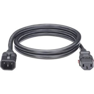 Panduit LPCA14-X Dual Locking Power Cord IEC C14 to IEC