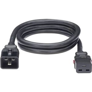 Panduit LPCB11-X Dual Locking Power Cord, IEC C20 to IEC