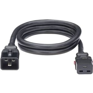 Panduit LPCB12-X Dual Locking Power Cord, IEC C20 to IEC