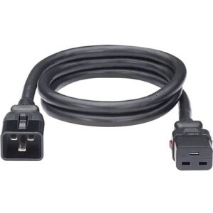 Panduit LPCB14-X Dual Locking Power Cord, IEC C20 to IEC
