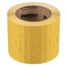 Panduit M200X050Y6T Thermal Transfer, Marker Plate, Polyester