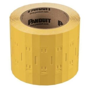 Panduit M200X050Y6T Thermal Transfer, Marker Plate, Polyester