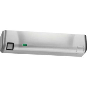 Securitron M380EBDX-BSP Magnalock with PIR Request to Exit, 600 lb with BondSTAT Monitor and Door Position Switch, Black Suede Powder