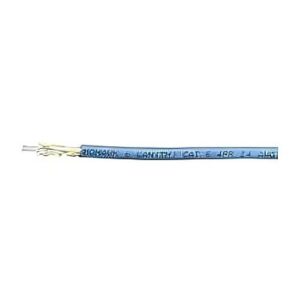 Belden M58281 CAT6 23/4 Solid Plenum Cable, 1000', Blue