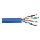 Belden M58292B Mohawk CAT6 Riser Cable, 23/4 Solid BC, UTP, FT4, 1000' (304.8m), Reel, Blue