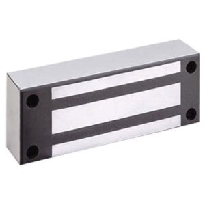 Securitron M62FGB Magnalock 12/24VDC, Face Drilled, Gate Conduit, MBS, 1200 lb Holding force