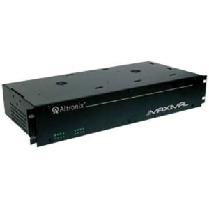 Altronix MAXIMAL1RHD Access Power Controller with Power Supply Charger, PTC Relay Outputs, 12/24VDC at 4A, 115VAC, 2U