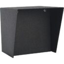 Pedestal Pro MC-CS-06-E 6" 6" Square Steel Housing, Black
