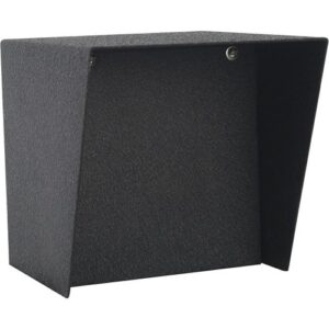 Pedestal Pro MC-CS-06-E 6" 6" Square Steel Housing, Black