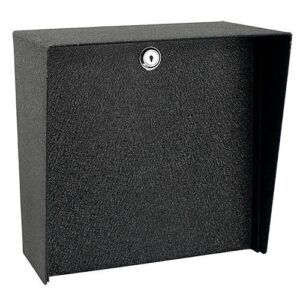 Pedestal Pro MC-CS-10-E 10" 10" Square Steel Housing, Black Power Coated