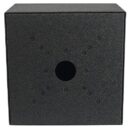 Pedestal Pro MC-CS-14-E 14" 14" Square Steel Housing, Black Power Coated