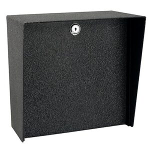 Pedestal Pro MC-CS-16-E 16" 16" Square Steel Housing, Black Power Coated