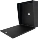 Pedestal Pro MC-CS-20-E 20" Square Steel Housing, 14-Gauge Steel, Black Powder Coated