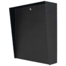 Pedestal Pro MC-CS-20-E 20" Square Steel Housing, 14-Gauge Steel, Black Powder Coated