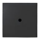 Pedestal Pro MC-CS-20-E 20" Square Steel Housing, 14-Gauge Steel, Black Powder Coated