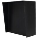 Pedestal Pro MC-PC-14-E-BLK 14" Square Polycarbonate Housing with Cam Lock, IP54