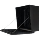 Pedestal Pro MC-PC-14-E-BLK 14" Square Polycarbonate Housing with Cam Lock, IP54