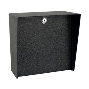 Pedestal Pro MC-SS-10-E 10" 10" Square Stainless-Steel Housing, Brushed #4 Finish (180 grit), #304 Stainless