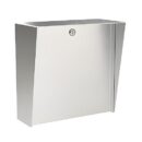 Pedestal Pro Housng, Sq, 12x12x6, Stnlss