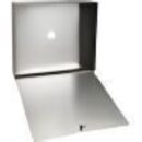 Pedestal Pro Housing, Square, 16x16x6, Stainless