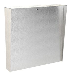Pedestal Pro MC-SS-24-E 24" x 24" Square Stainless Steel Access Control Housing