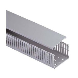 Panduit MC100X100IG2 Slotted Metric Wired Duct, 100mm, PVC