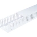 Panduit MC50X75WH2 Cable Duct, Slotted Metric Duct, PVC, 50mm x 75mm x 2m