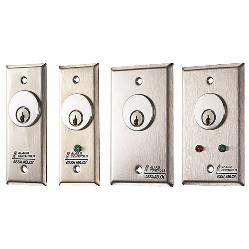 Alarm Controls MCK-4WP Alarm Controls MCK-4-WP MCK Series Mortise Cylinder Station with SPDT Momentary Action, Weather-proof