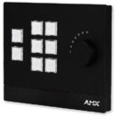 AMX MCP-108-BL AMX MCP-108 Massio Button Control Pad with Knob