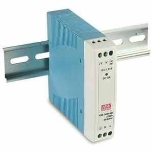 VIVOTEK MDR-10-12 Single Output Industrial DIN Rail Power Supply, 10W