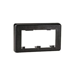 Panduit MFFPEBL Furniture Faceplate Extender for Standard Openings, Black