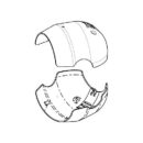 Bosch MIC-9K-SNSHLD-W Sunshield Thermal PTZ Camera, White