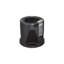 Bosch MIC-DCA-HBA Deep Conduit Mount for MIC7000 and MIC IP fusion 9000i Cameras, M25 Holes, Black