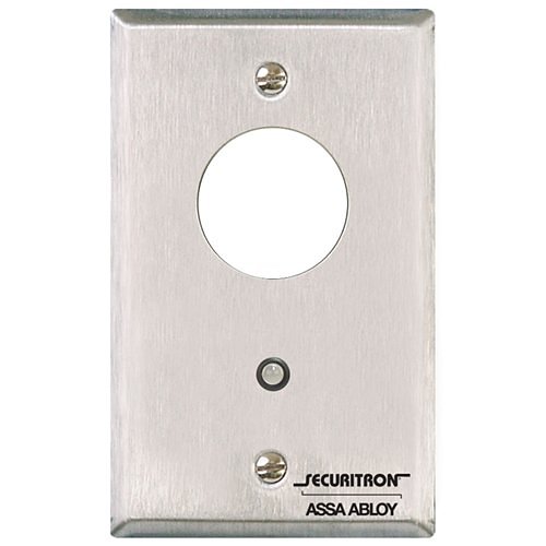 Securitron MK Mortise Key Switch, Momentary, Single Gang