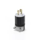 Leviton ML1-P Plug Midget Lock, 2-Pole, 3-Wire, 15A 125V