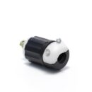 Leviton ML2-P Midget Locking Ground Plug, 15A 125V, Connectors