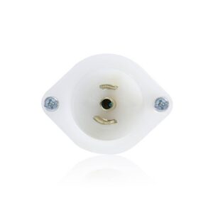 Leviton ML2-PB IEC Receptacle, 3-Pole, 4-Wire, 32A, 200/250V, IP67