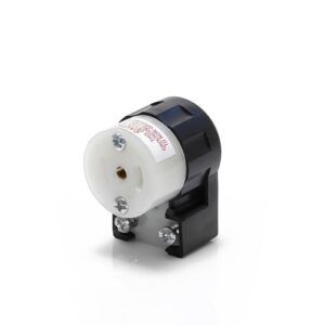 Leviton ML3-AC Mini Locking Connector, Industrial Grade, 15A 125/250V