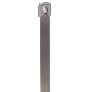 Panduit MLT2EH-LP Pan-Steel Series Self-locking Cable Ties, Stainless Steel